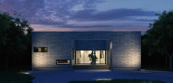 長生郡一宮町東浪見・全６区画・Ａのプラン例（外観パース）画像