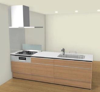 長生郡一宮町東浪見・全６区画・Ｃのキッチン画像