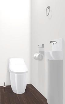 長生郡一宮町東浪見・全６区画・Ｃのトイレ画像