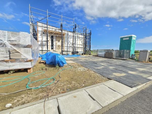 長生郡一宮町東浪見・全６区画・Ｃの前面道路含む現地写真画像