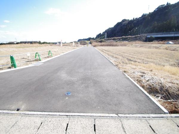 長生郡一宮町東浪見・全６区画・Ｆの前面道路含む現地写真画像