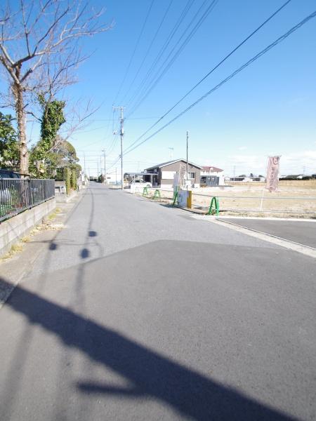 長生郡一宮町東浪見・全６区画・Ｆの前面道路含む現地写真画像