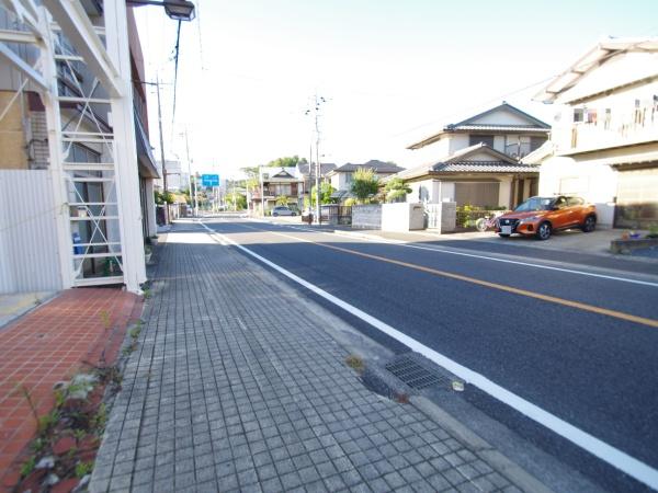 倉庫　東金市　東金の前面道路含む現地写真画像