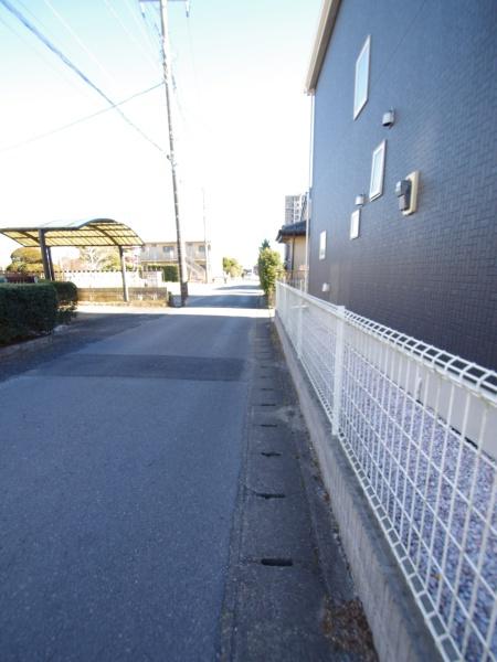 山武市　津辺の前面道路含む現地写真画像