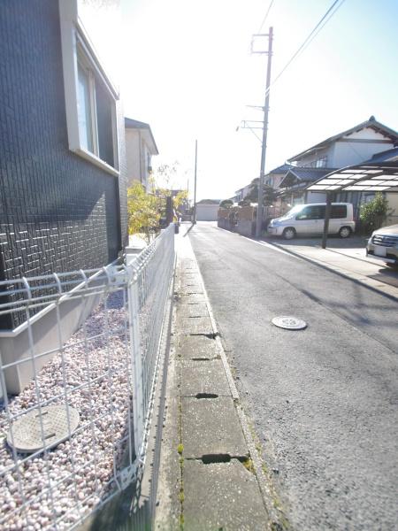 山武市　津辺の前面道路含む現地写真画像
