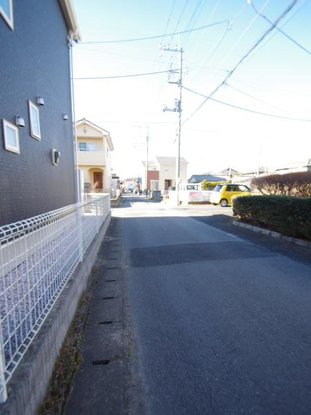 山武市　津辺の前面道路含む現地写真画像