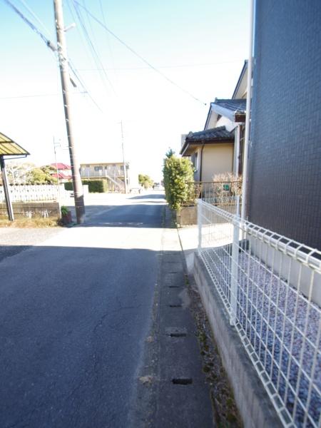 山武市　津辺の前面道路含む現地写真画像