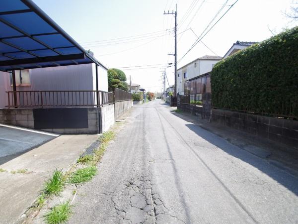 大網白里市　南飯塚の前面道路含む現地写真画像