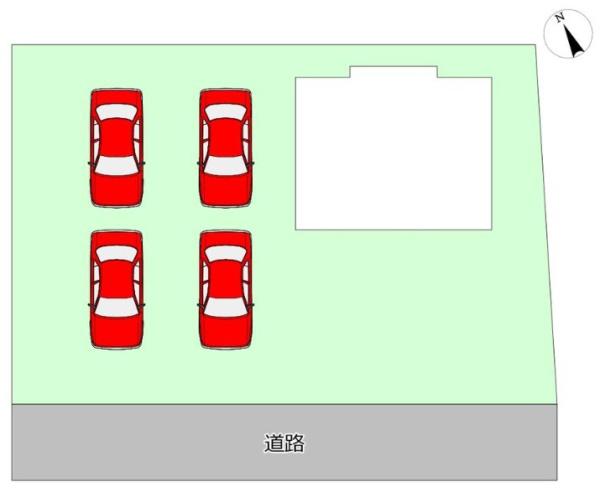大網白里市　南飯塚（おおあみしらさとし　みなみいいづか）の区画図画像