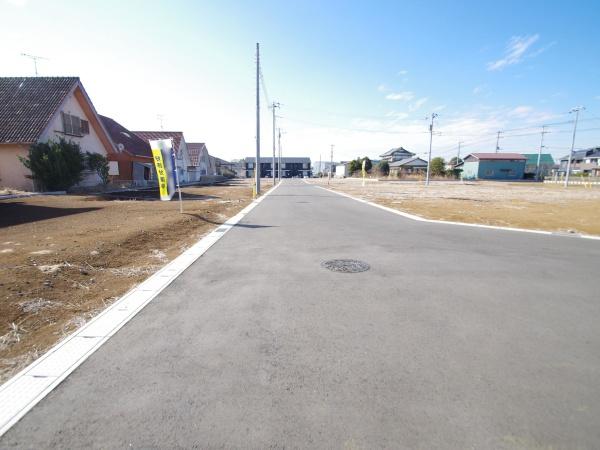 クレステージ八街　全３２区画・５号の現地からの眺望画像
