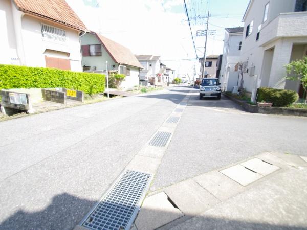 東金市　田間の前面道路含む現地写真画像