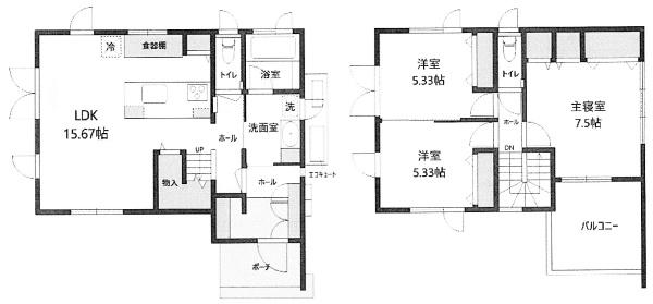 富里市　七栄（とみさとし　ななえ） 中古一戸建