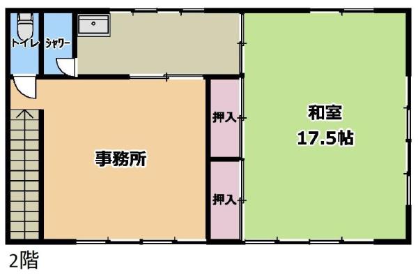 【車庫・事務所】東金市　東金の間取り画像