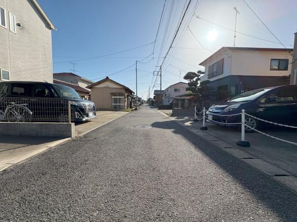成田市　三里塚　成田サンポートの前面道路含む現地写真画像