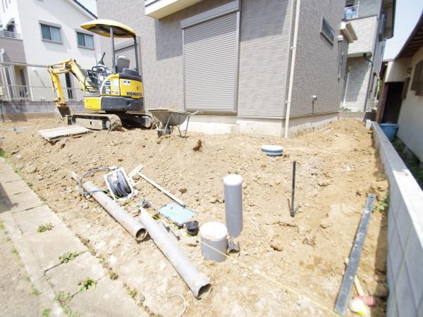 成田市　土屋　２　全１棟　１号棟の庭画像