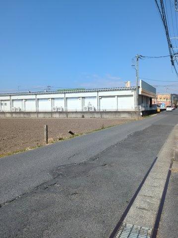東金市　田間（とうがねし　たま）の前面道路含む現地写真画像