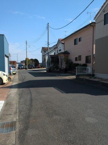 東金市　田間（とうがねし　たま）の前面道路含む現地写真画像