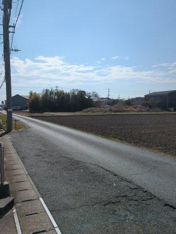 東金市　田間（とうがねし　たま）の前面道路含む現地写真画像