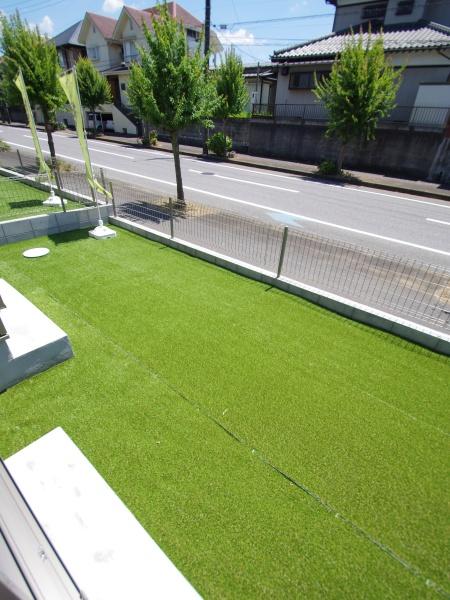 成田市　玉造３（５丁目）　全２棟　Ａ棟の庭画像