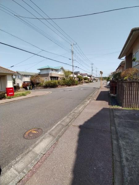 山武市　美杉野１丁目の前面道路含む現地写真画像
