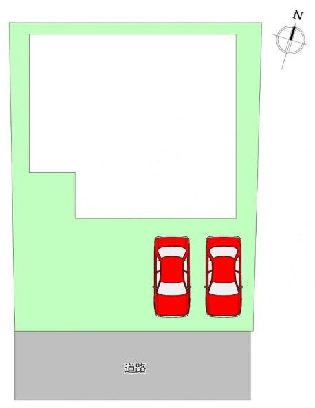 大網白里市　みどりが丘１丁目の区画図画像