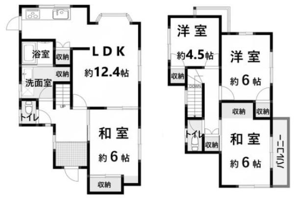 富里市　根木名の間取り画像