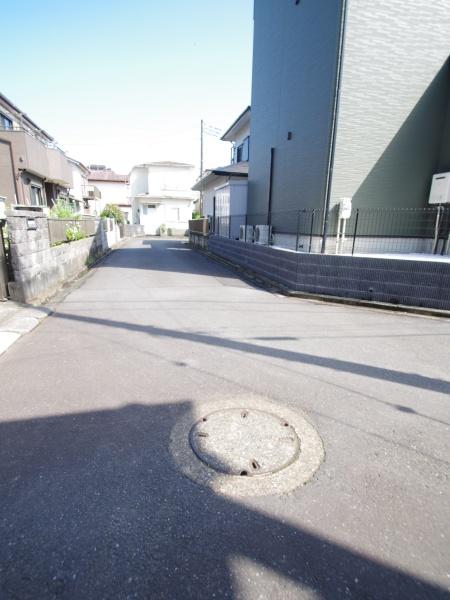 東金市 田間の前面道路含む現地写真画像
