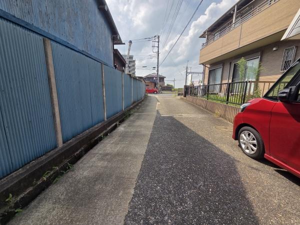 佐倉市　田町の前面道路含む現地写真画像