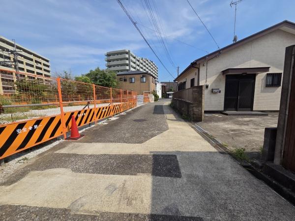 佐倉市　田町の前面道路含む現地写真画像