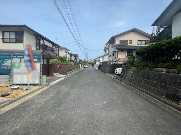 リーブルガーデンＳ　佐倉市宮前２丁目　全１棟・１号棟の前面道路含む現地写真画像