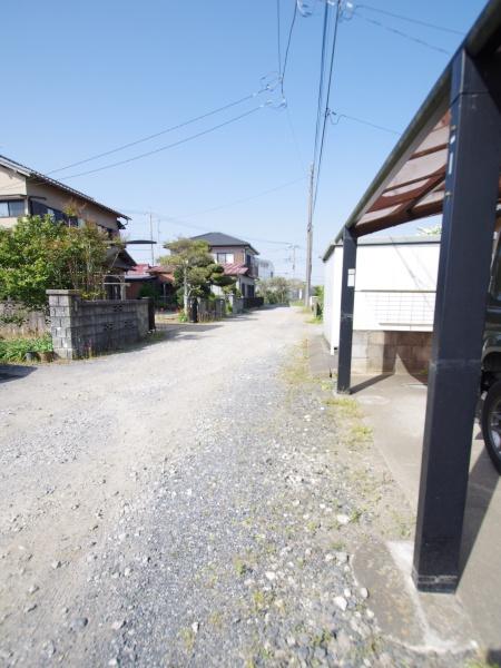 山武市松尾町八田の前面道路含む現地写真画像