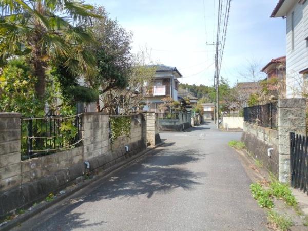 山武市　成東の前面道路含む現地写真画像