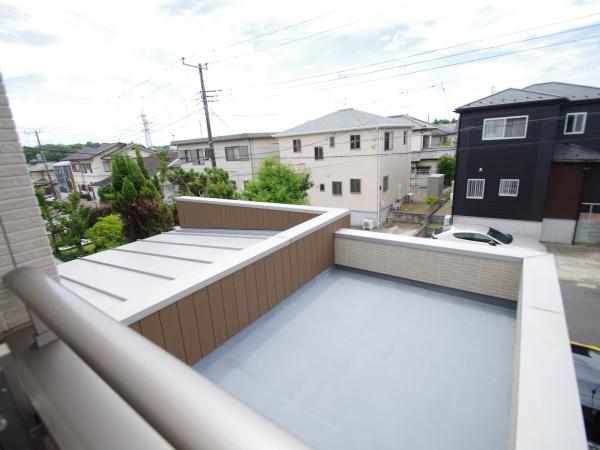 四街道市鹿渡のバルコニー画像