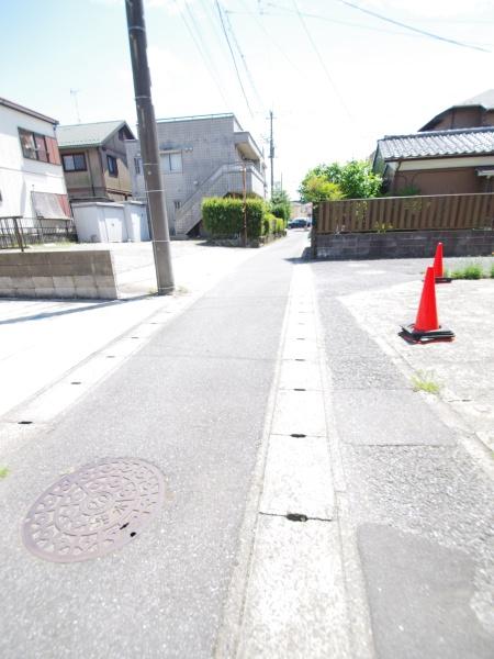 四街道市下志津新田の前面道路含む現地写真画像