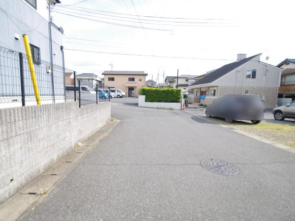 四街道市大日の前面道路含む現地写真画像