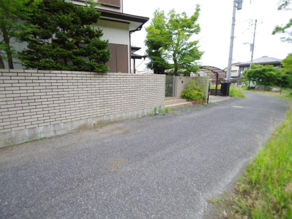大網白里市　永田の前面道路含む現地写真画像