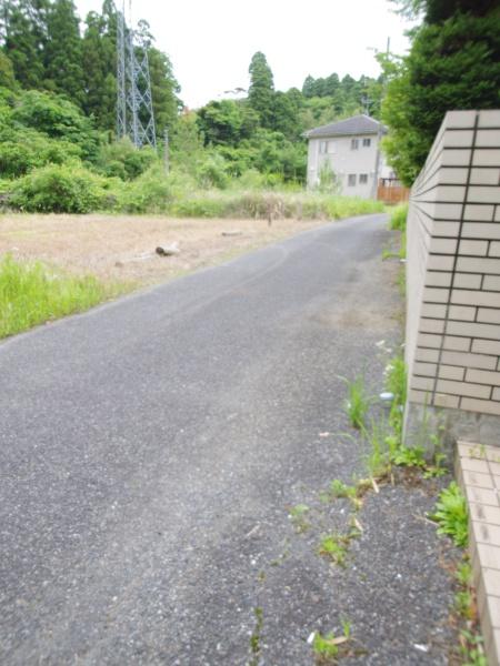 大網白里市　永田の前面道路含む現地写真画像