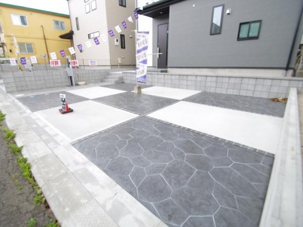 グラファーレ　四街道市旭ヶ丘９期全２棟１号棟の駐車場画像