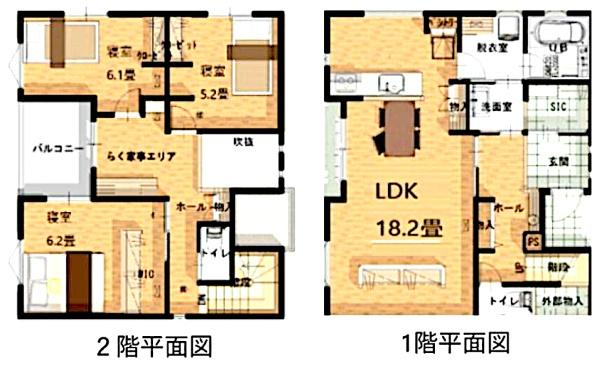 comZVillage東金市田間・全11区画・8号棟の間取り画像