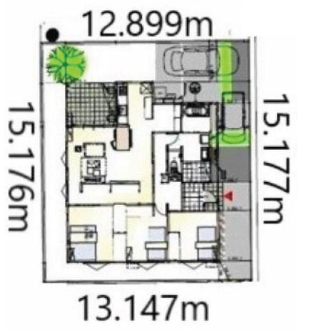 comZVillage東金市田間・全11区画・9号棟の区画図画像
