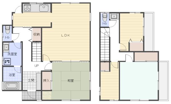 八街市　東吉田の間取り画像