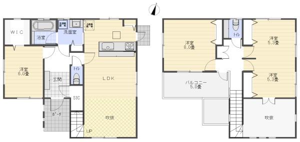 山武郡　横芝光町　栗山の間取り画像