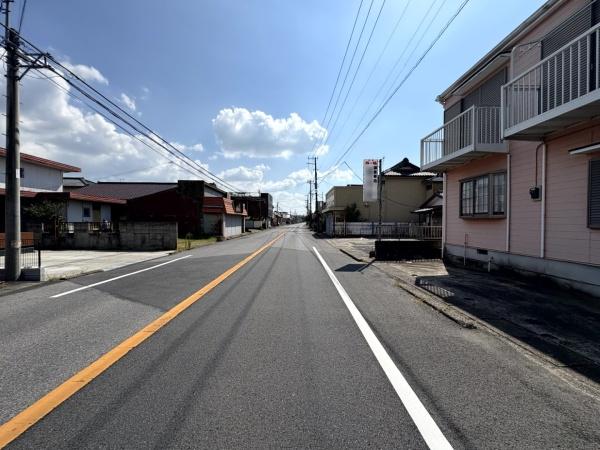 大網白里市 大網の前面道路含む現地写真画像