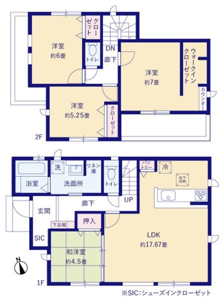 グラファーレ　佐倉市大蛇町１１期・全９棟・２号棟 新築一戸建