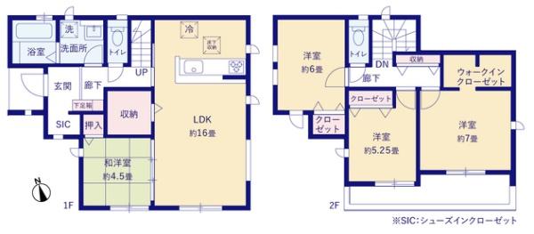 グラファーレ　佐倉市大蛇町１１期・全９棟・３号棟 新築一戸建