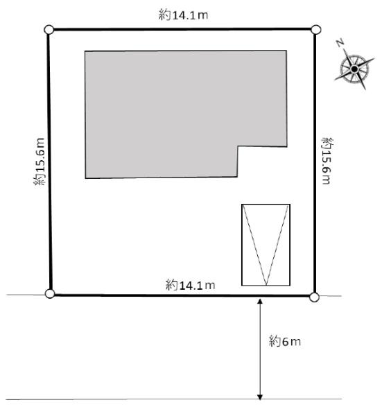千葉市緑区あすみが丘６丁目の区画図画像