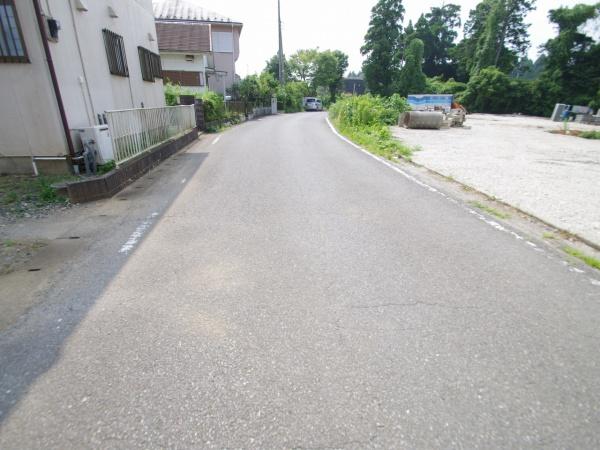 山武市　日向台（さんむし　ひゅうがだい）の前面道路含む現地写真画像