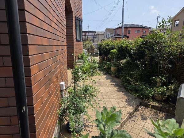 二世帯住宅　八街市　八街にの庭画像