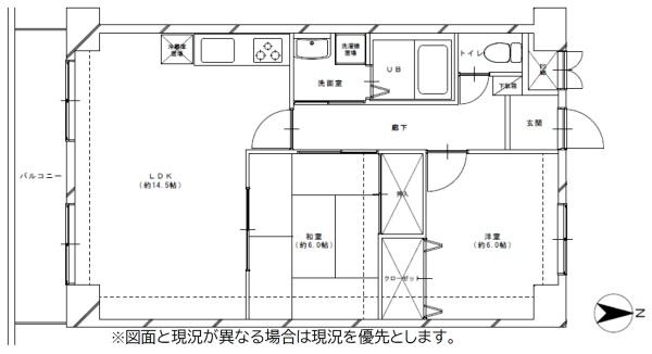 アインズコート成田の間取り画像