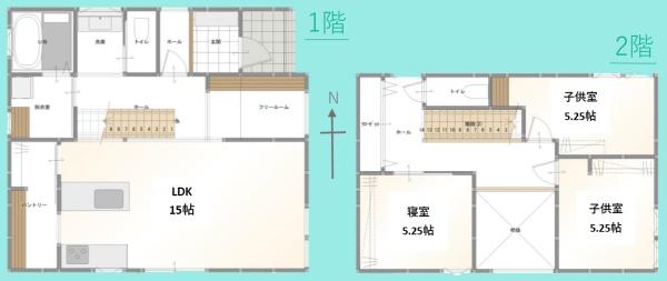 大網白里市　みずほ台３丁目の間取り画像